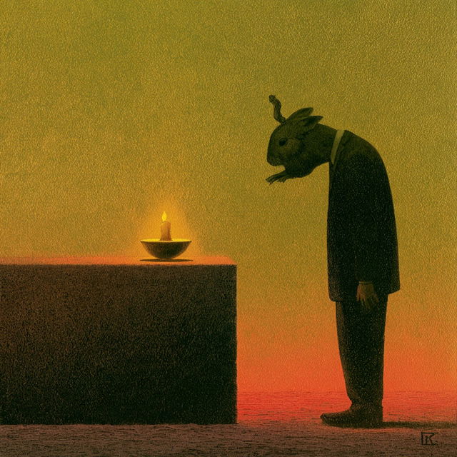 Pawel Kuczynski style, Midjourney V8.2, render 3 of 4