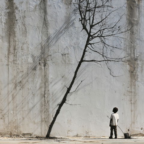 Pejac style (Street artists), Midjourney V8.2