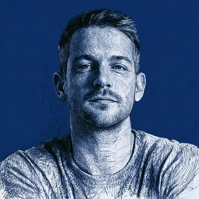 Pen drawing style, Midjourney V8.2, render 1 of 4