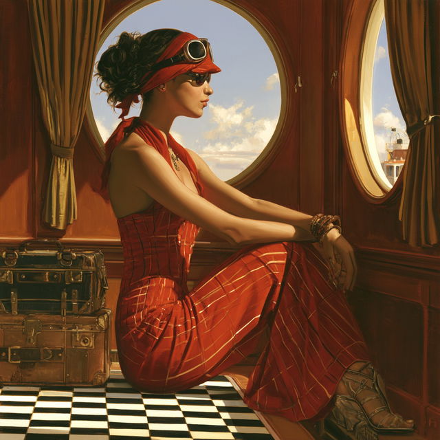 Peregrine Heathcote style, Midjourney V8.2, render 2 of 4