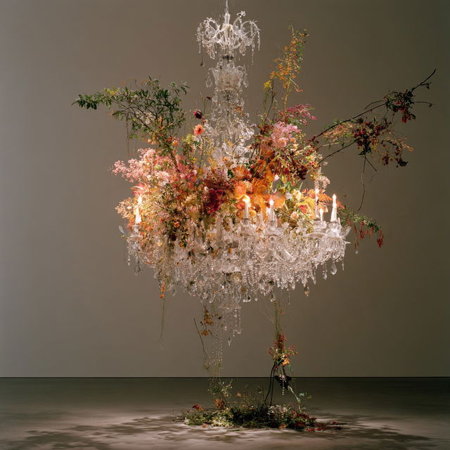 Petah Coyne style, Midjourney V8.2, render 2 of 4