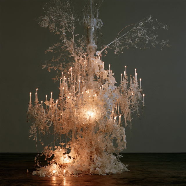 Petah Coyne style, Midjourney V8.2, render 3 of 4