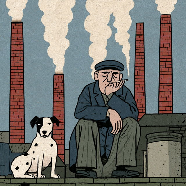 Pete McKee style, Midjourney V8.2, render 3 of 4