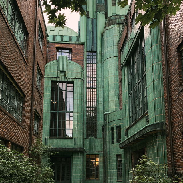 Peter Behrens style, Midjourney V8.2, render 2 of 4