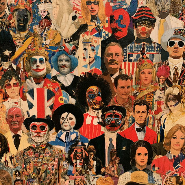 Peter Blake style, Midjourney V8.2, render 2 of 4