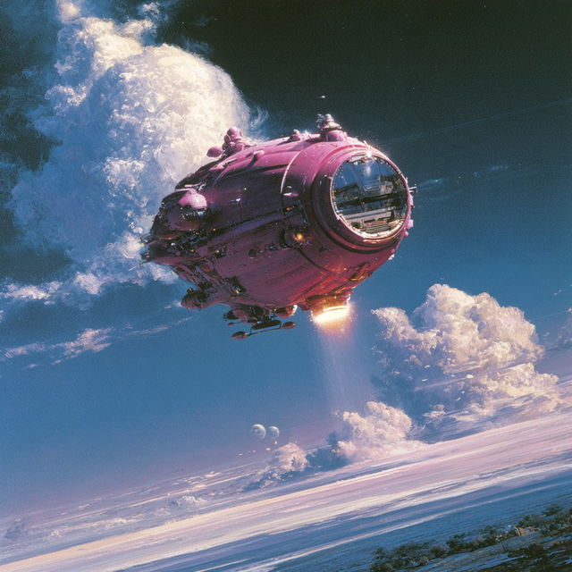 Peter Elson style, Midjourney V8.2, render 2 of 4