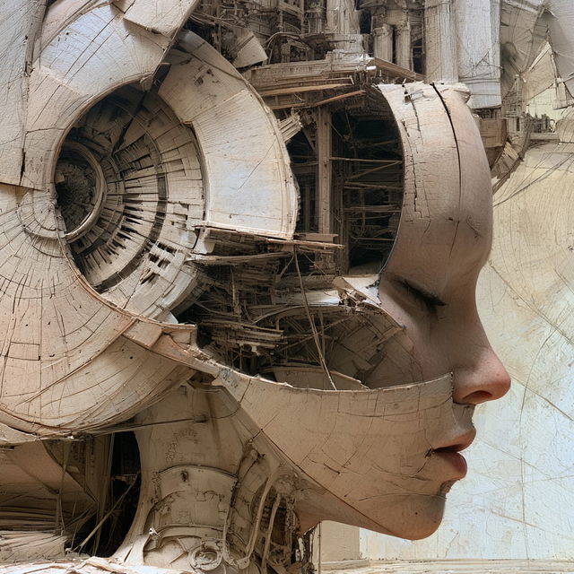 Peter Gric style, Midjourney V8.2, render 3 of 4