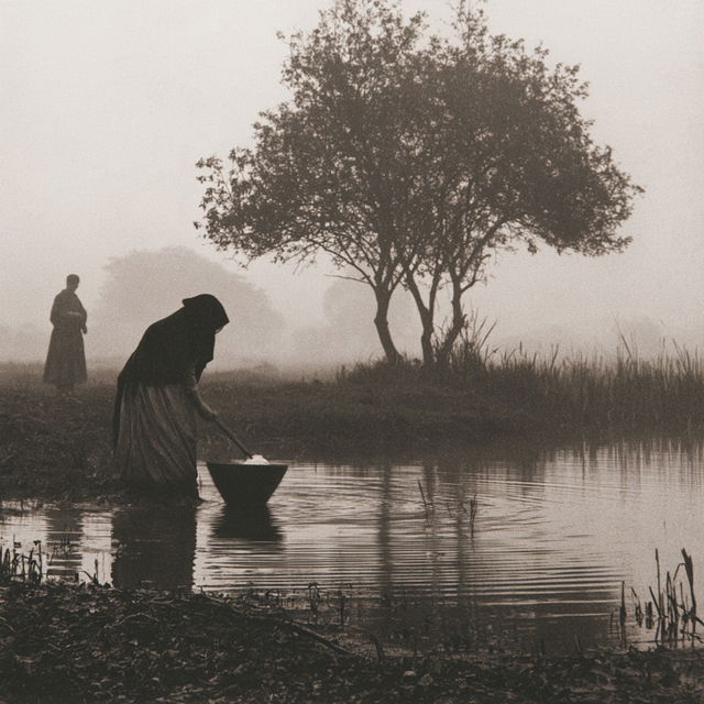 Peter Henry Emerson style, Midjourney V8.2, render 2 of 4