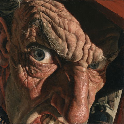 Peter Howson style (Painters), Midjourney V8.2