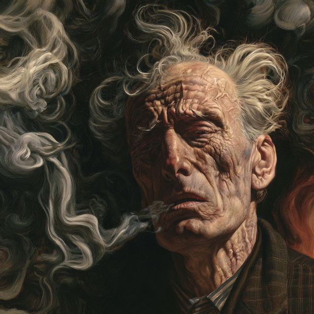 Peter Howson style, Midjourney V8.2, render 4 of 4