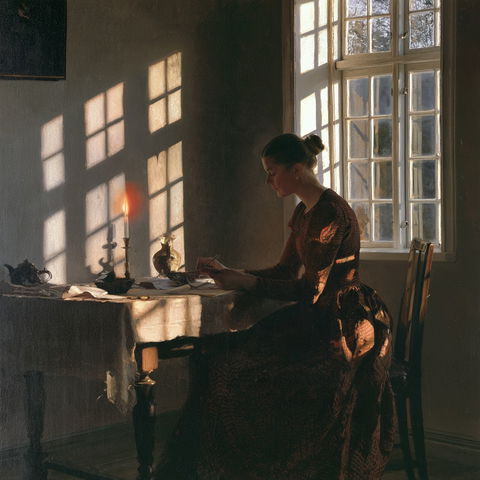 Peter Ilsted style (Painters), Midjourney V8.2