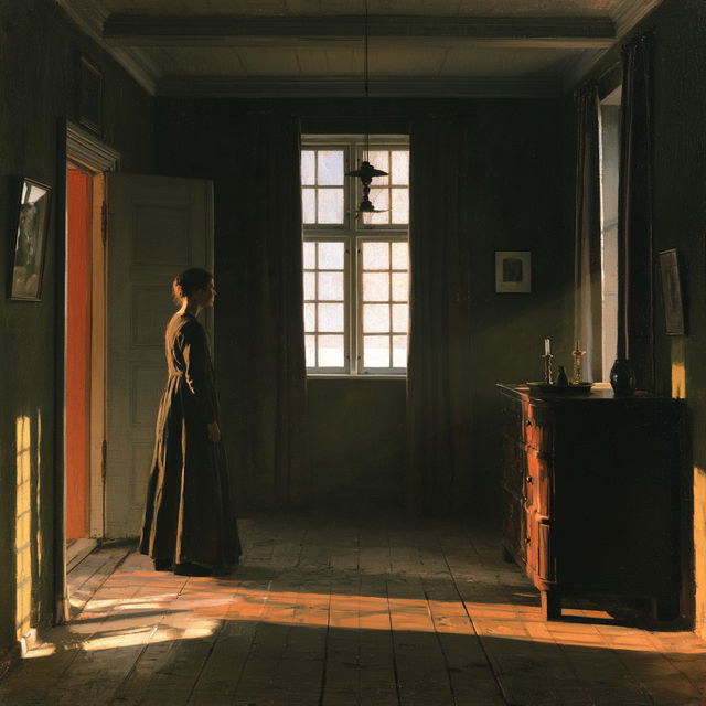 Peter Ilsted style, Midjourney V8.2, render 3 of 4