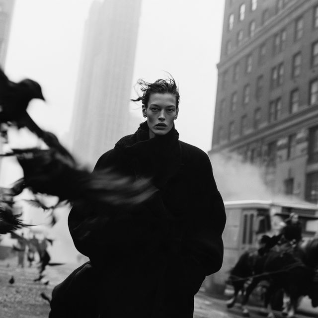 Peter Lindbergh style, Midjourney V8.2, render 3 of 4