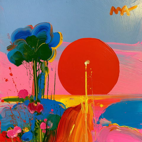 Peter Max style (Painters), Midjourney V8.2