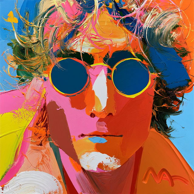 Peter Max style, Midjourney V8.2, render 4 of 4