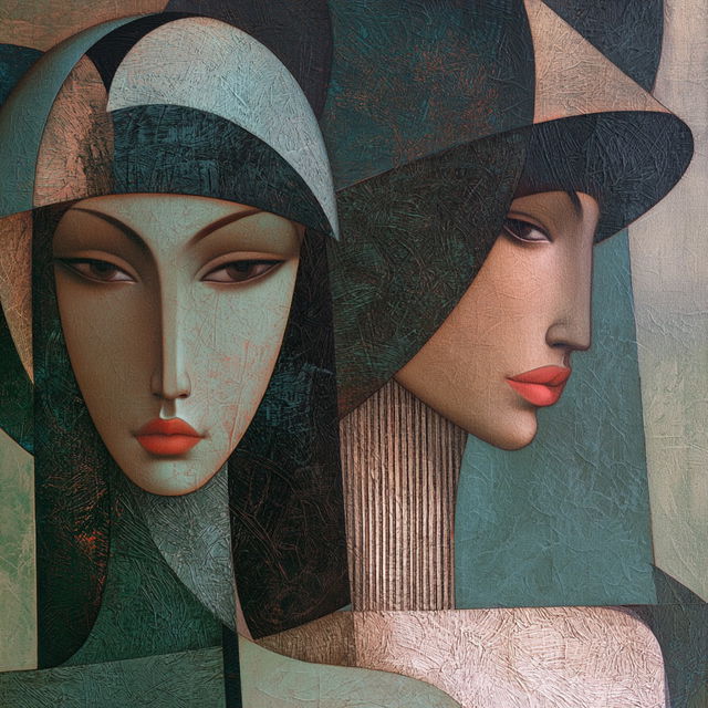Peter Mitchev style, Midjourney V8.2, render 1 of 4