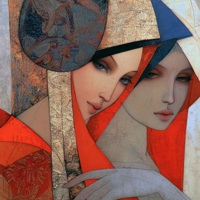 Peter Mitchev style, Midjourney V8.2, render 3 of 4