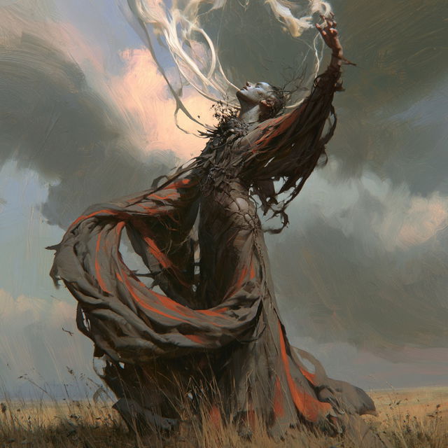 Peter Mohrbacher style, Midjourney V8.2, render 2 of 4