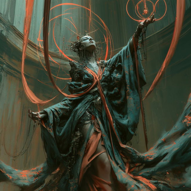 Peter Mohrbacher style, Midjourney V8.2, render 3 of 4