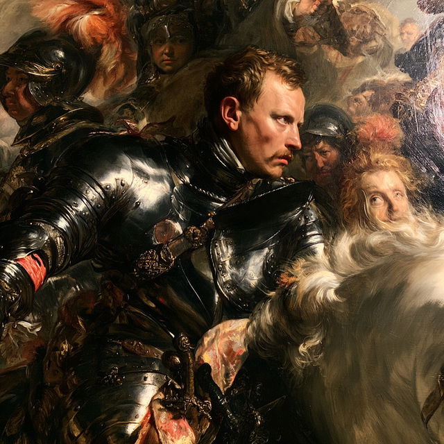 Peter Paul Rubens style, Midjourney V8.2, render 1 of 4