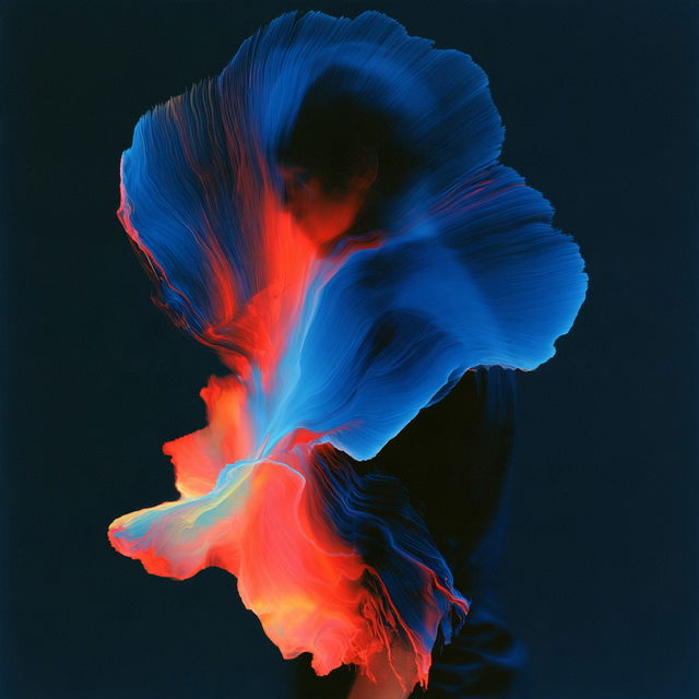 Peter Saville style, Midjourney V8.2, render 3 of 4