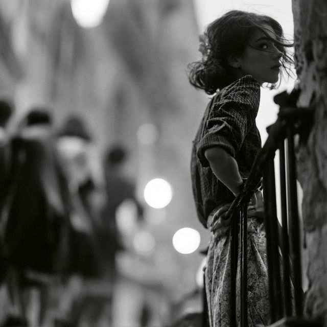 Peter Turnley style, Midjourney V8.2, render 2 of 4