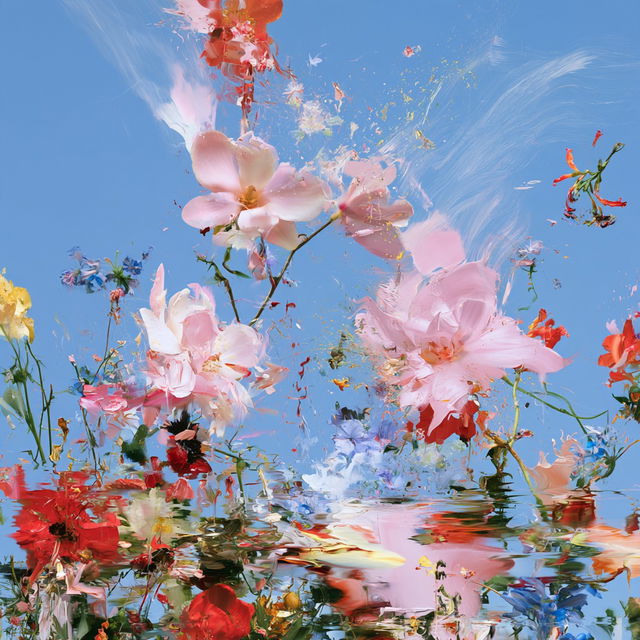 Petra Cortright style, Midjourney V8.2, render 2 of 4