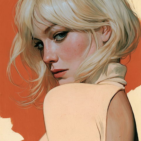Phil Noto style (Painters), Midjourney V8.2