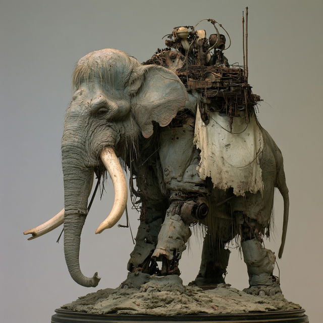 Phil Tippett style, Midjourney V8.2, render 2 of 4
