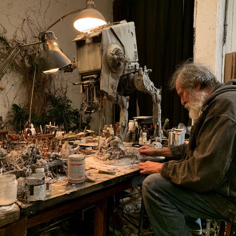 Phil Tippett style (Various), Midjourney V8.2