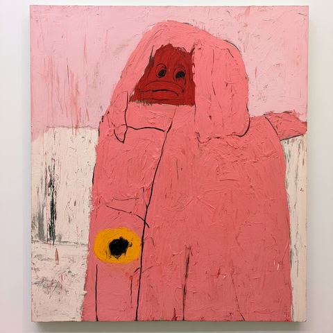 Philip Guston style (Painters), Midjourney V8.2