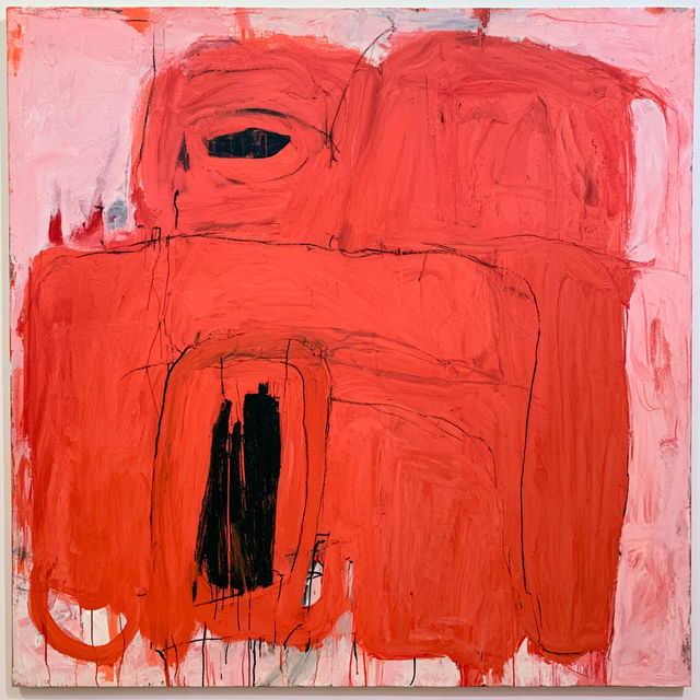 Philip Guston style, Midjourney V8.2, render 2 of 4