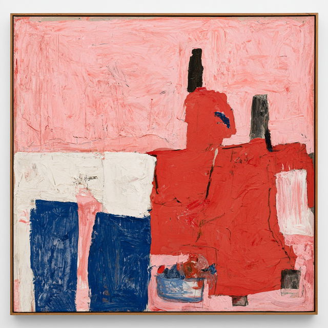Philip Guston style, Midjourney V8.2, render 4 of 4