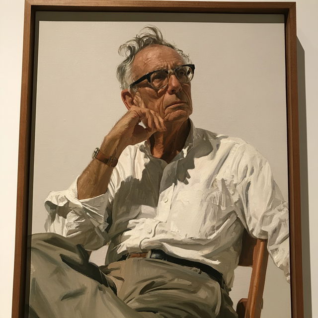 Philip Pearlstein style, Midjourney V8.2, render 2 of 4