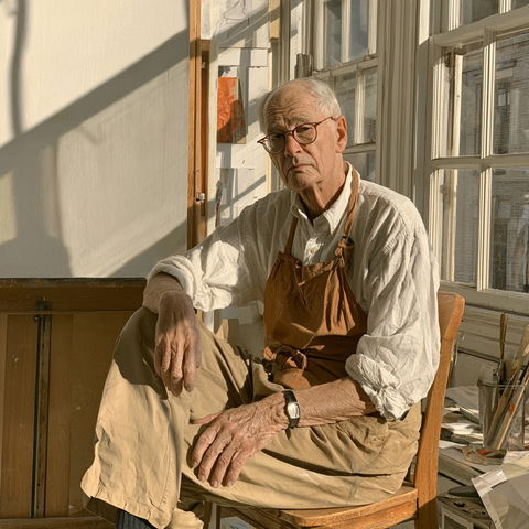 Philip Pearlstein style (Painters), Midjourney V8.2