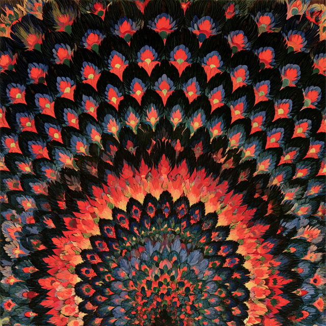 Philip Taaffe style, Midjourney V8.2, render 2 of 4