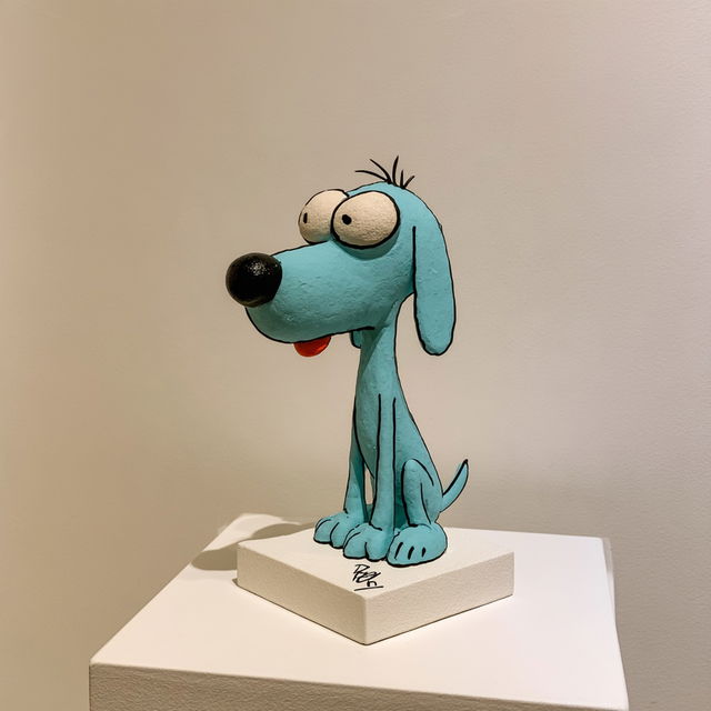 Philippe Geluck style, Midjourney V8.2, render 4 of 4