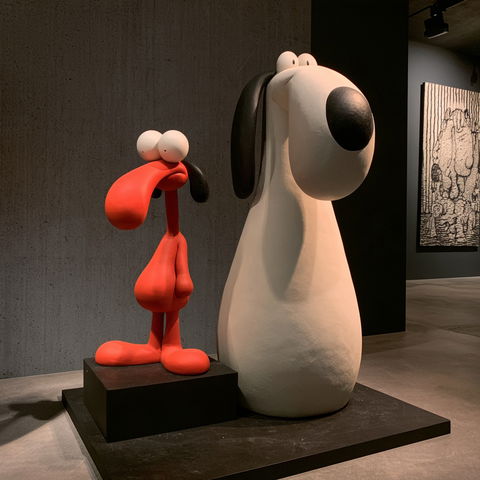 Philippe Geluck style (Illustrators), Midjourney V8.2