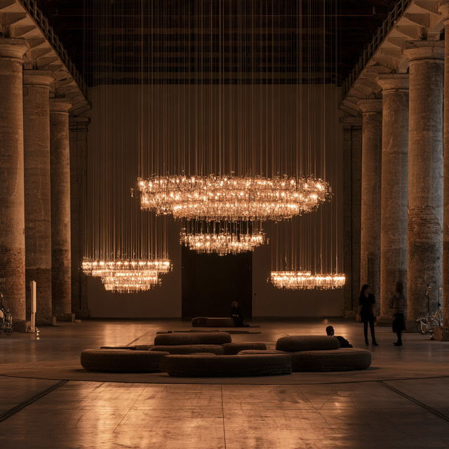 Philippe Parreno style, Midjourney V8.2, render 2 of 4