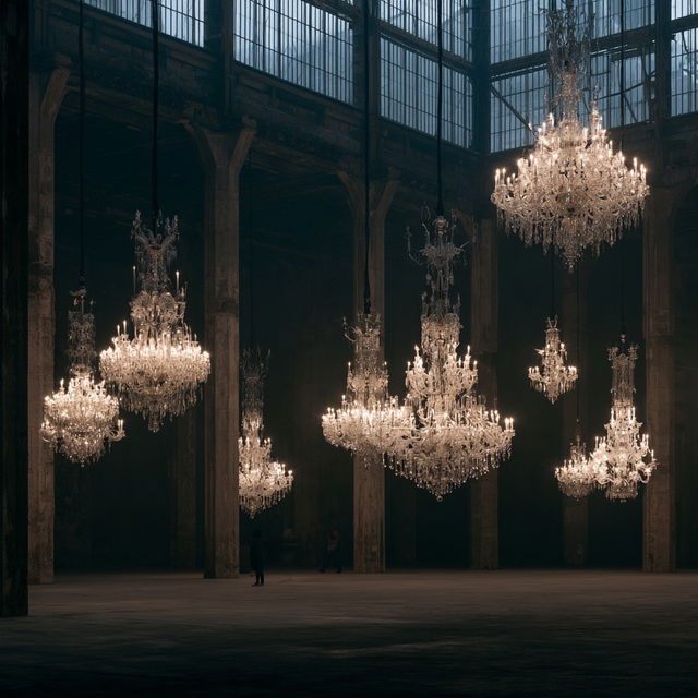 Philippe Parreno style, Midjourney V8.2, render 4 of 4