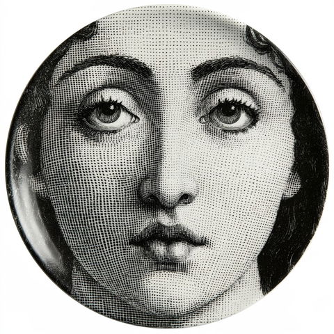 Piero Fornasetti style (Designers), Midjourney V8.2
