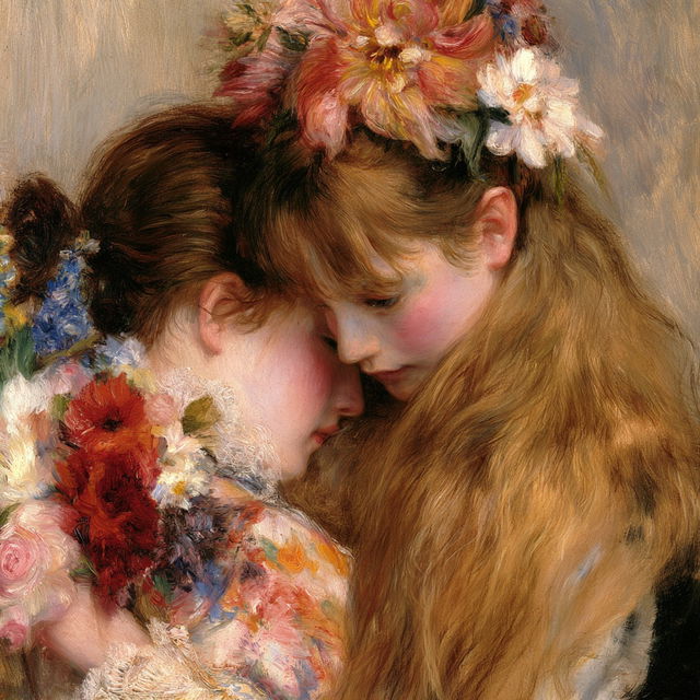 Pierre-Auguste Renoir style, Midjourney V8.2, render 3 of 4