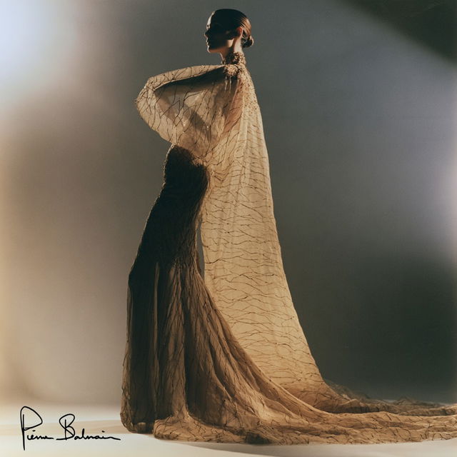 Pierre Balmain style, Midjourney V8.2, render 3 of 4