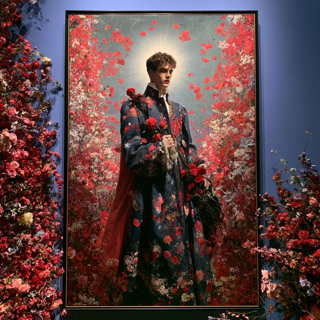 Pierre et Gilles style, Midjourney V8.2, render 1 of 4