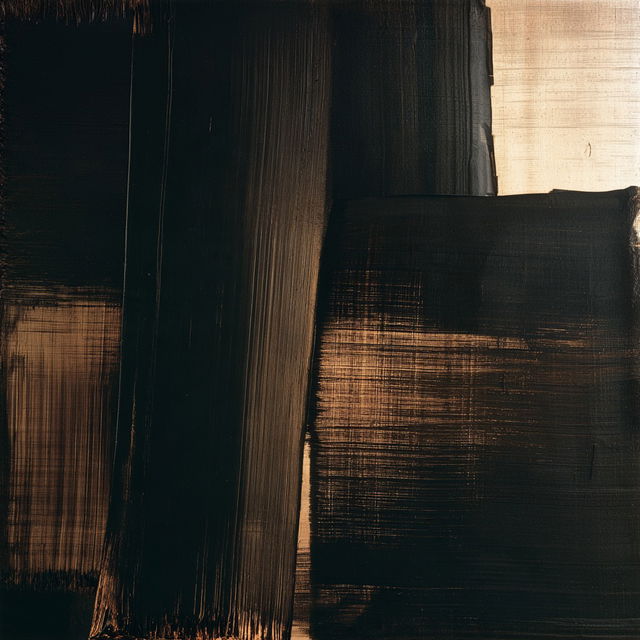 Pierre Soulages style, Midjourney V8.2, render 1 of 4