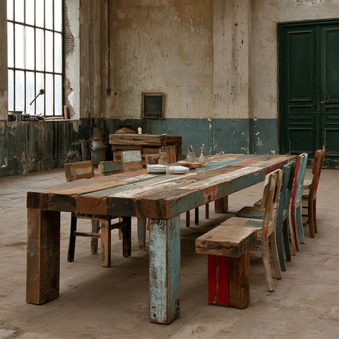 Piet Hein Eek style (Designers), Midjourney V8.2