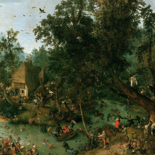 Pieter Bruegel the Elder style, Midjourney V8.2, render 2 of 4