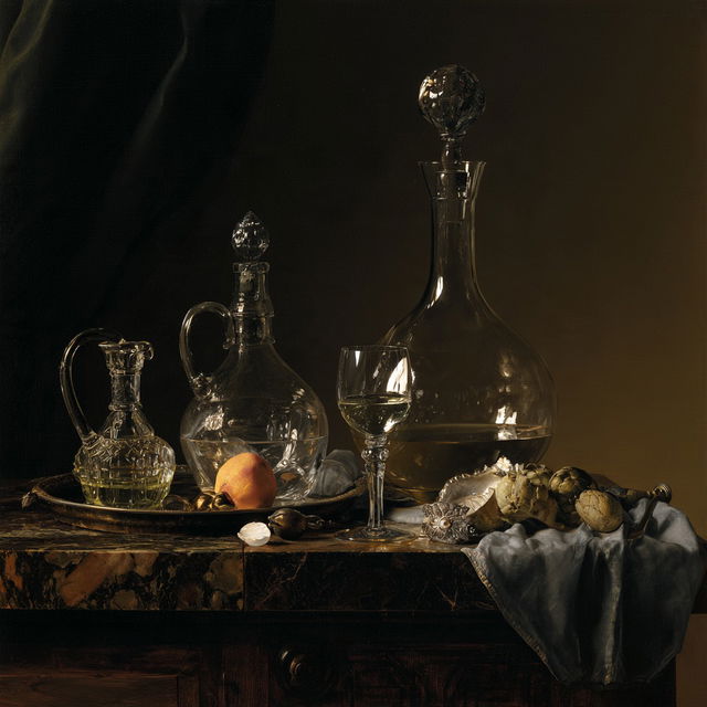 Pieter Claesz style, Midjourney V8.2, render 3 of 4