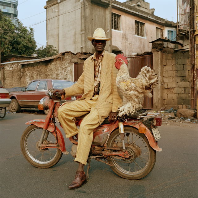 Pieter Hugo style, Midjourney V8.2, render 1 of 4