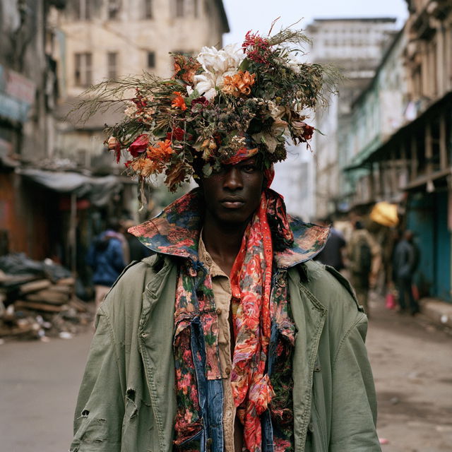 Pieter Hugo style, Midjourney V8.2, render 3 of 4